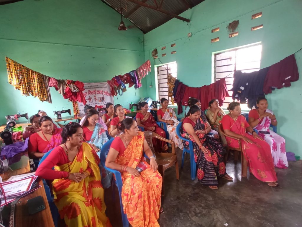 कालिका वडा नं. १ मा सहभागी भएकाहरु 