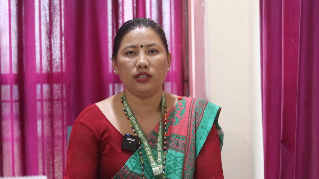 चेतना चेली बहुउद्देश्य सहकारी संस्थाकी अध्यक्ष विष्णु लामा
